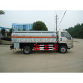 Good price Foton Mini 4000litres fuel tank for truck, 4x2 fuel truck capacity